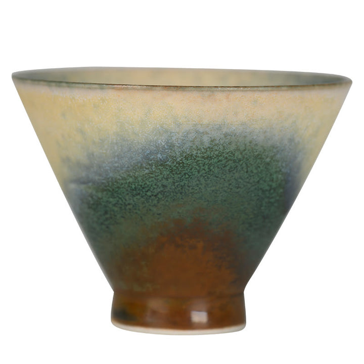 Buddha Stones Vintage Furnace Transmutation Kiln Porcelain Teacup Kung Fu Tea Cup - image 7