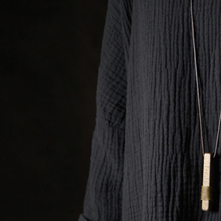 Buddha Stones Vintage Textured Design Copper Wealth Necklace Pendant - image 11