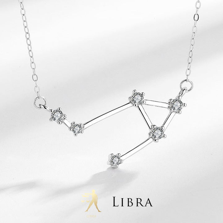 Buddha Stones 925 Sterling Silver 12 Constellations of the Zodiac Astrology Blessing Necklace Pendant - Libra - image 25