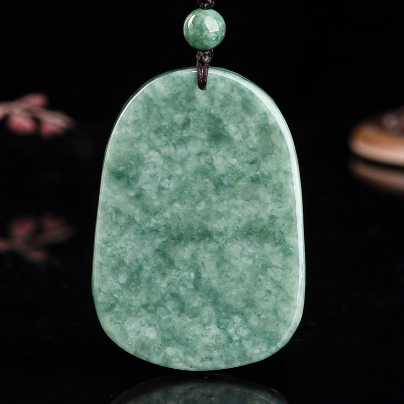 Buddha Stones Chinese Zodiac Dragon Jade Prosperity Necklace Bead String Pendant - image 6