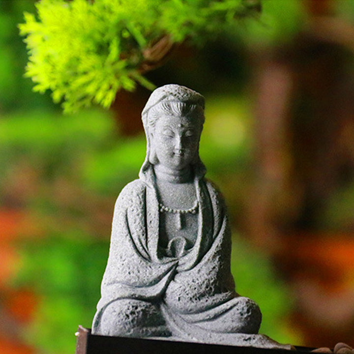 Buddha Stones Avalokitesvara Statue Blessing Home Decoration - image 9