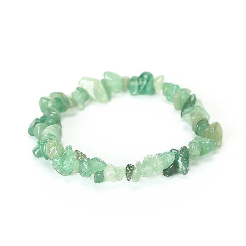 Natural Irregular Shape Crystal Stone Warmth Soothing Bracelet - image 73