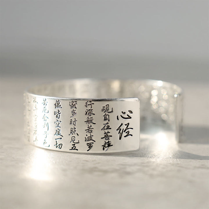 Buddha Stones Tibetan Lotus White Copper Luck Bracelet - image 4