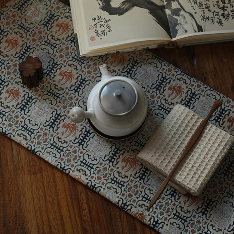 Elegant Floral Brocade Pattern Cup Mat Tea Cup Coaster - image 20