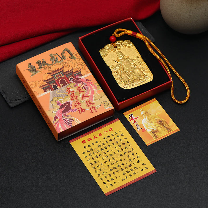 Buddha Stones Feng Shui Auspicious Star Wenchang Pen Pagoda Koi Fish Car Hanging Decoration - image 13