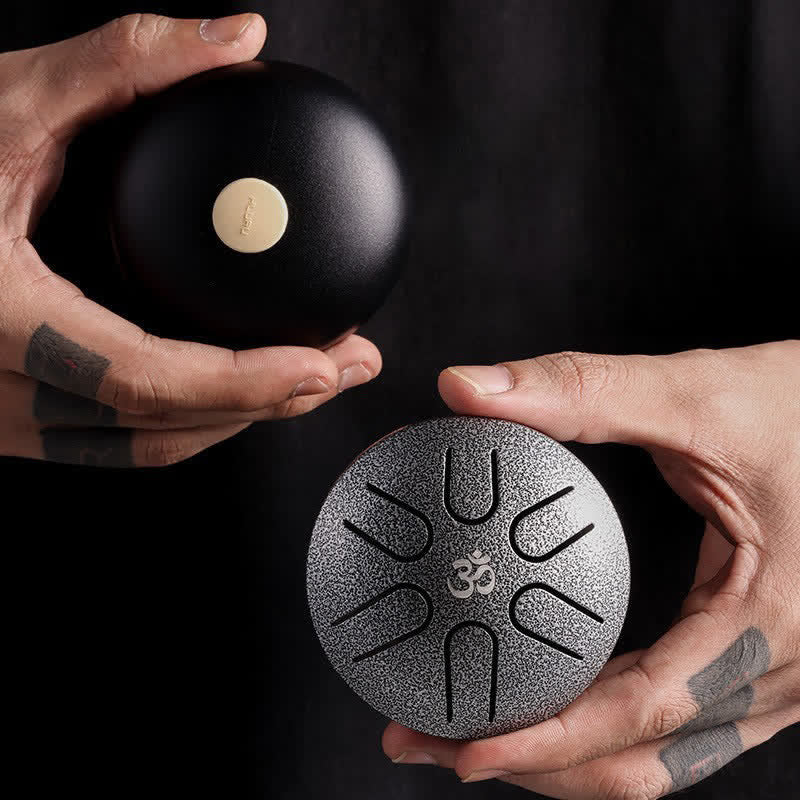 Mini Steel Tongue Drum 3 Inch Sound Healing Drum Kit - image 6
