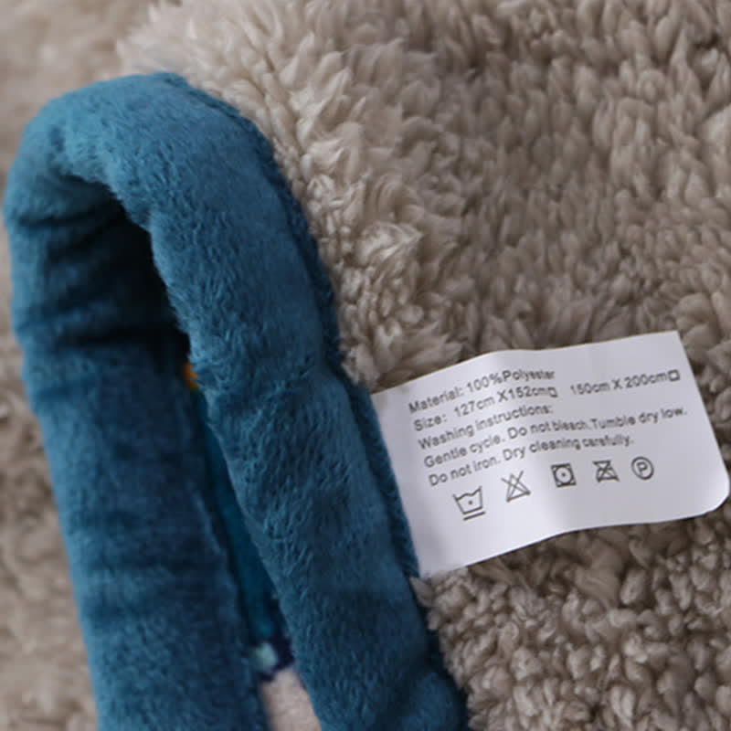 Buddha Stones Geometric Warm Soft Bed Throw Blanket - image 20