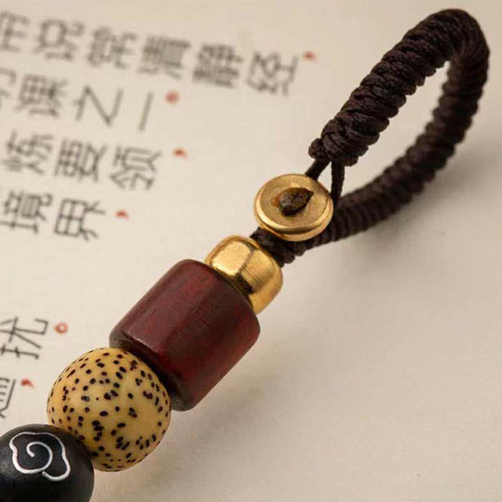 Buddha Stones PiXiu Wealth Copper Key Chain - image 10