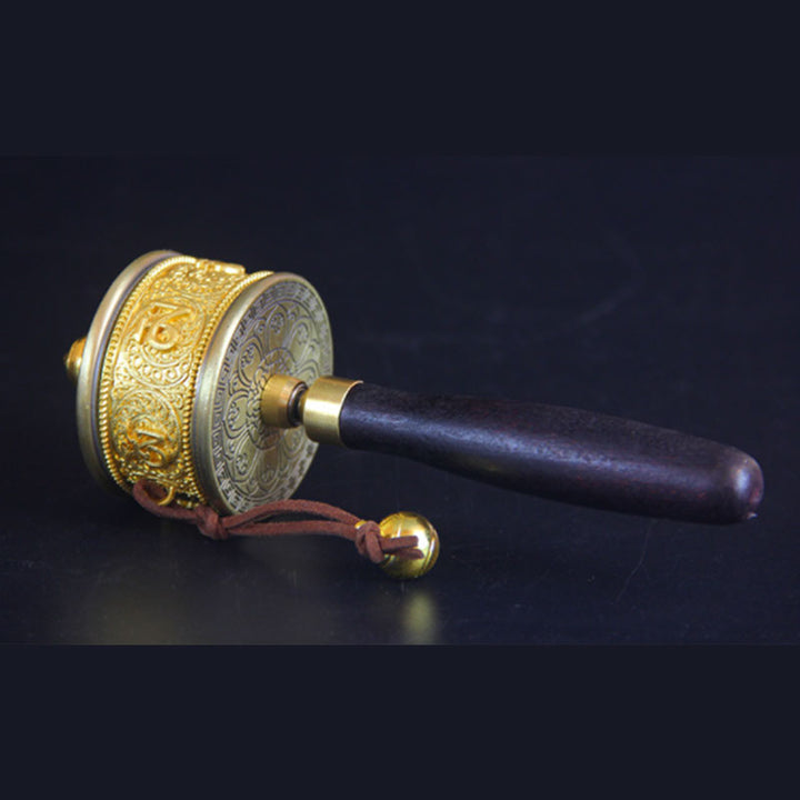 Tibetan Lucky Prayer Wheel Six True Words Decoration - image 3