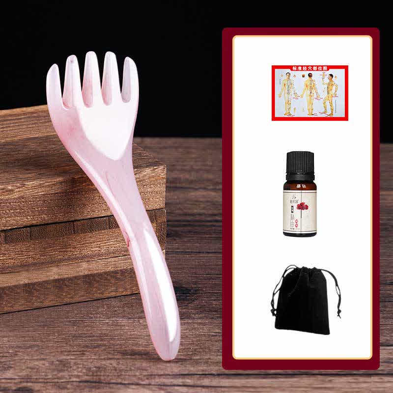 Resin Gua Sha Massage Comb Tool Set - image 4