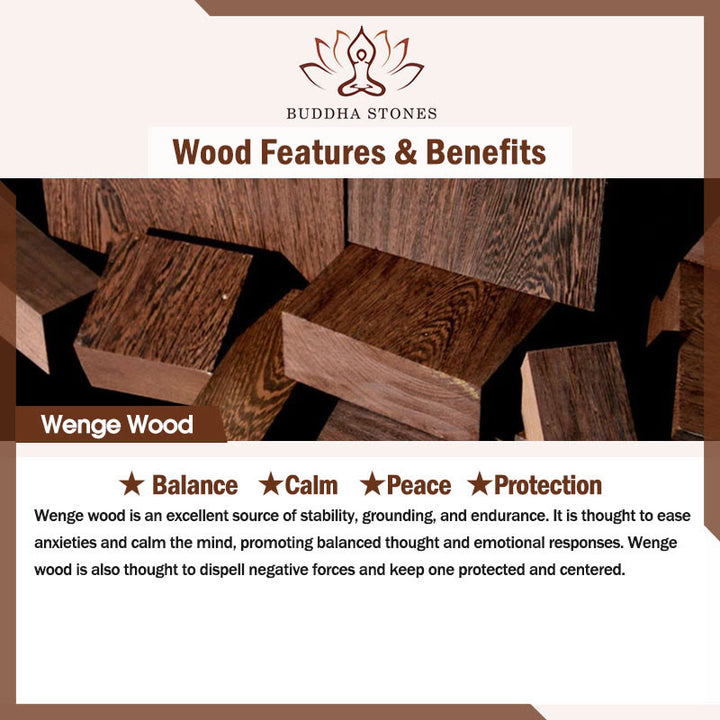 Wenge Wood Turquoise Stone Horn Style Protection Meditation Necklace Pendant - image 11
