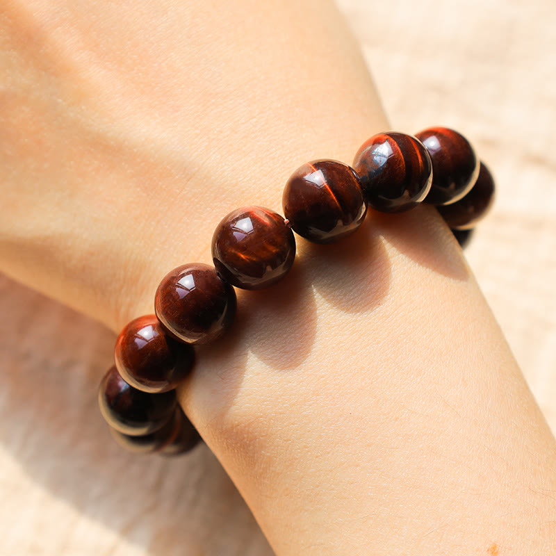 Buddha Stones Natural Tiger Eye Healing Bead Bracelet - image 8