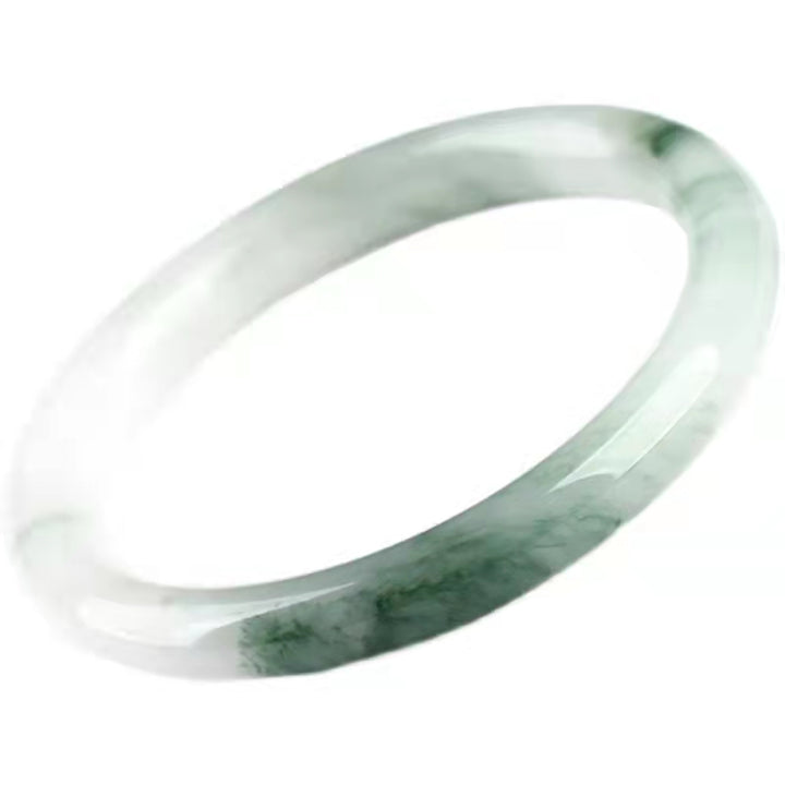 Buddha Stones Natural Jade Abundance Protection Bracelet Bangle - image 4