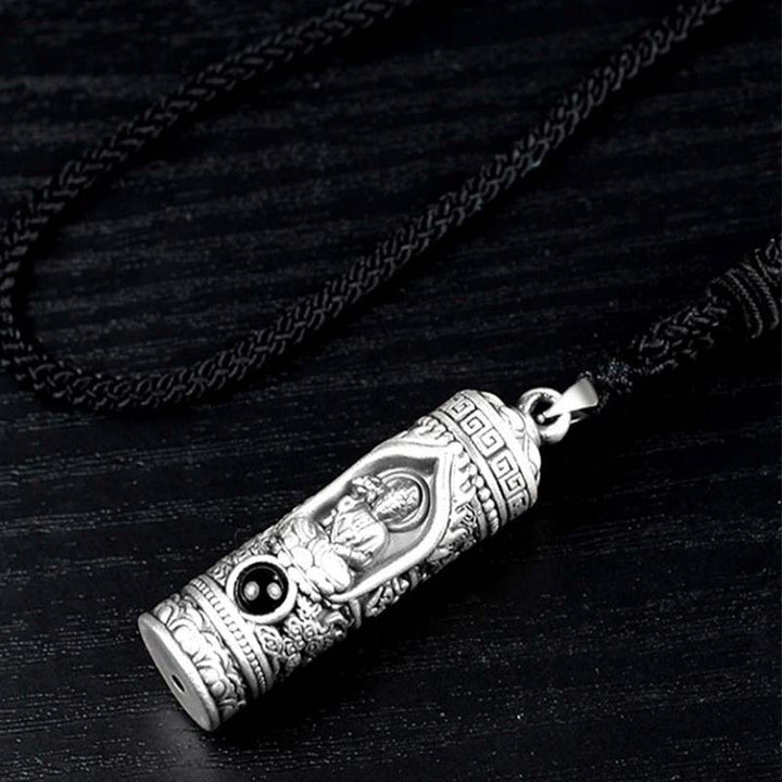 Buddha Stones Chinese Zodiac Natal Buddha Projection Prosperity Necklace Pendant - image 21