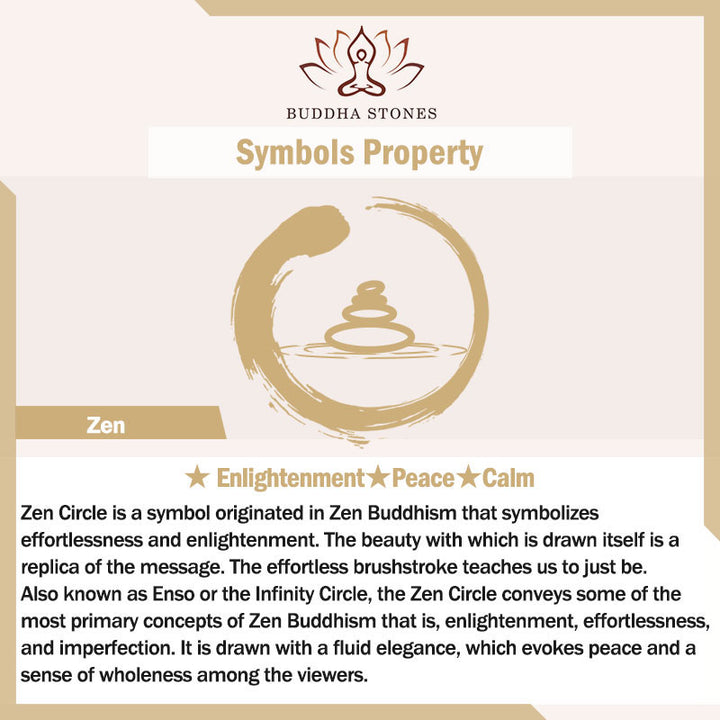 Buddha Stones Zen Circle Ebony Wood Enlightenment Necklace Pendant - image 14