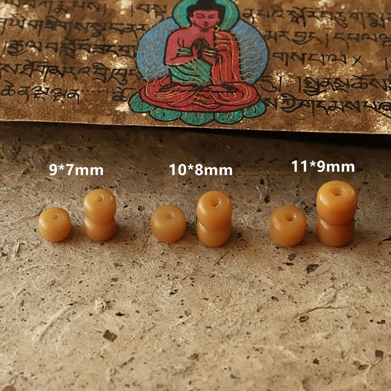 Buddha Stones Tibet 108 Mala Beads Bodhi Seed Bagua Vajra Wealth Bracelet - image 15