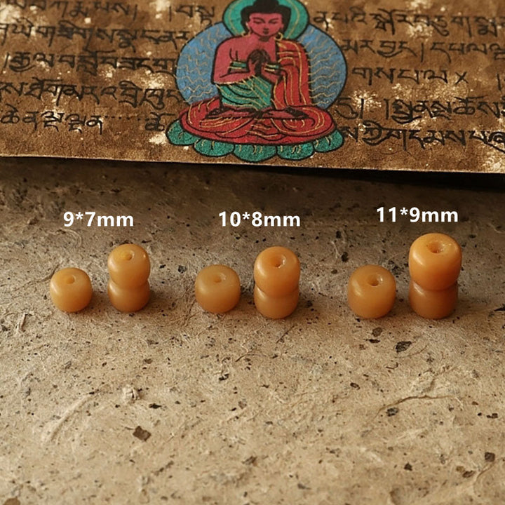 Buddha Stones Tibet 108 Mala Beads Bodhi Seed Bagua Vajra Wealth Bracelet - image 15