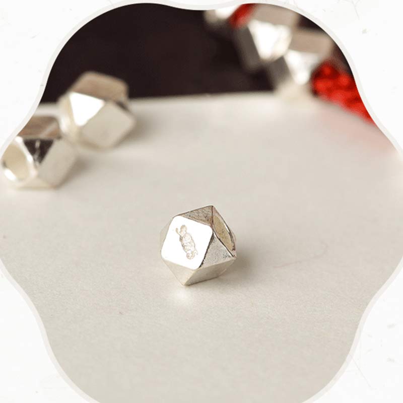 Buddha Stones 925 Sterling Silver Red String Braid Bracelet Anklet - image 10