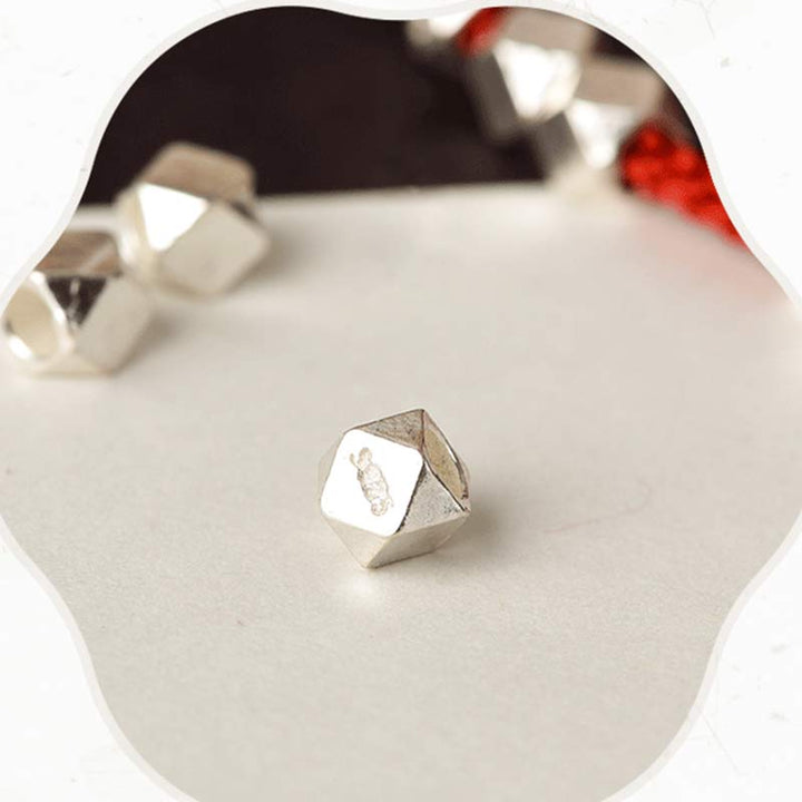 Buddha Stones 925 Sterling Silver Red String Braid Bracelet Anklet - image 10