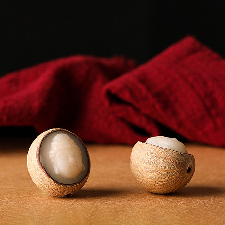 Buddha Stones Bodhi Seed Blessing Keychain Decoration - image 6