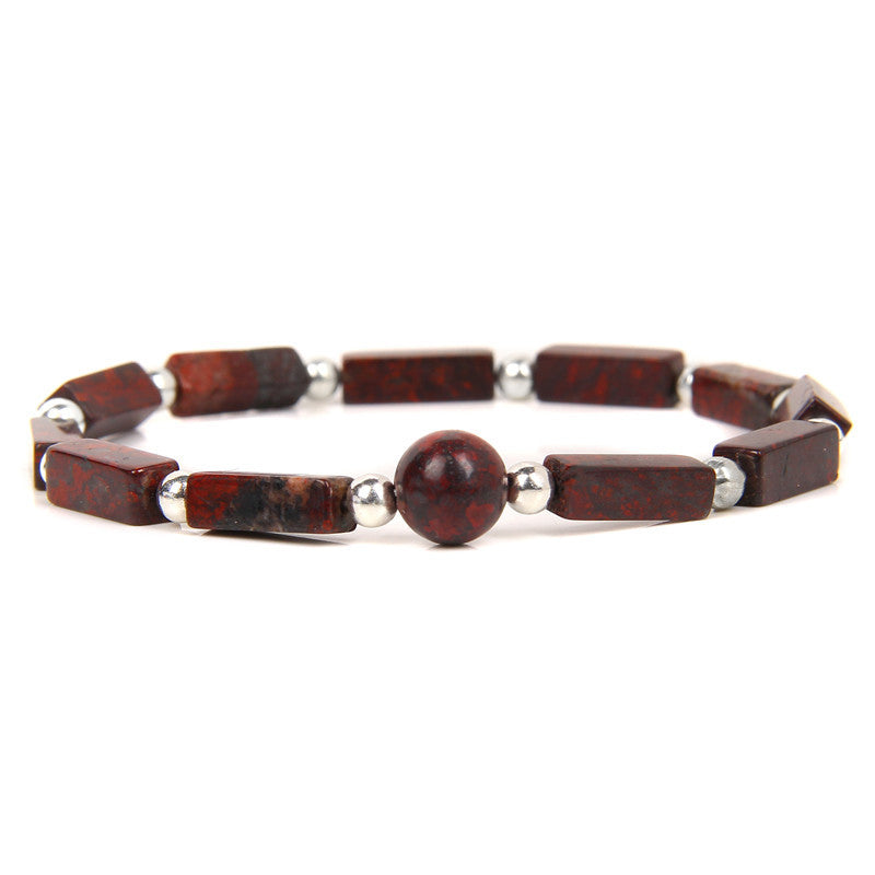 Buddha Stones Natural Crystal Amethyst Tiger Eye Spiritual Balance Bracelet - image 12