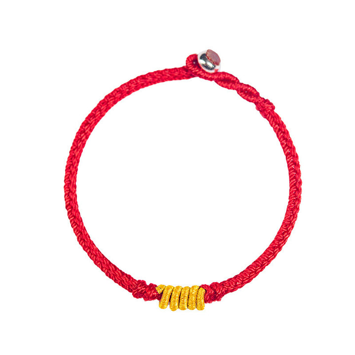 Buddha Stones Handcrafted King Kong Knot Luck Protection Braid Rope Bracelet - image 8
