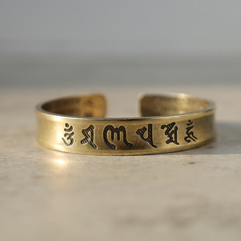 Buddha Stones Tibetan Buddha Mantra Bracelet - image 2