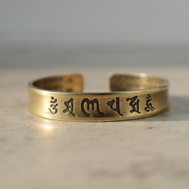 Buddha Stones Tibetan Buddha Mantra Bracelet - image 2