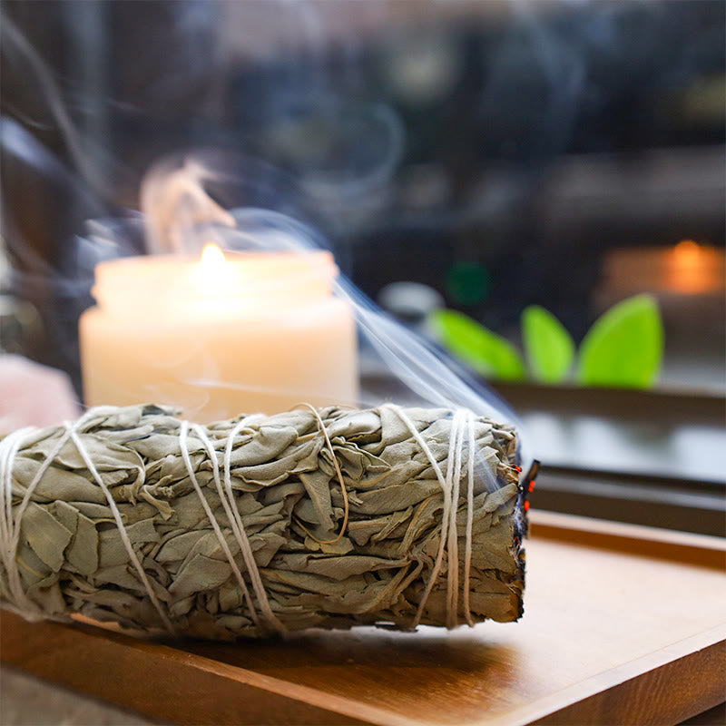 Buddha Stones Smudge Stick for Home Cleansing Incense Healing Meditation and California Smudge Sticks Rituals - image 3