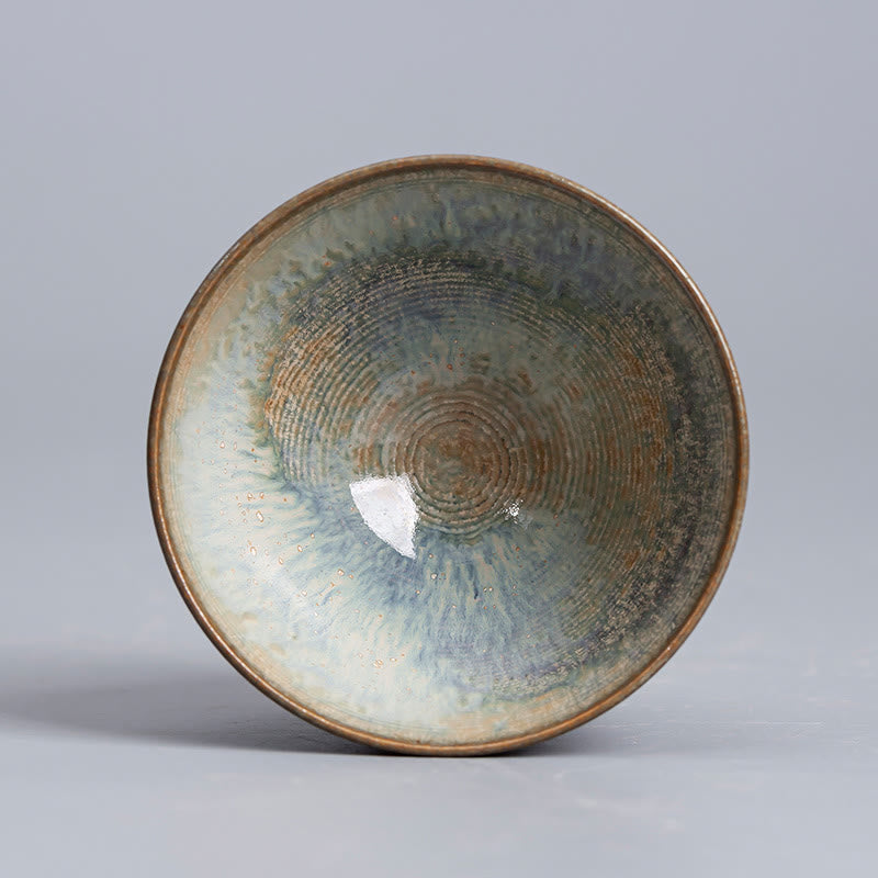 Buddha Stones Jingdezhen Hand Painted Ru Kiln Porcelain Hanfu Girl Flower Ceramic Teacup Kung Fu Tea Cups - image 2
