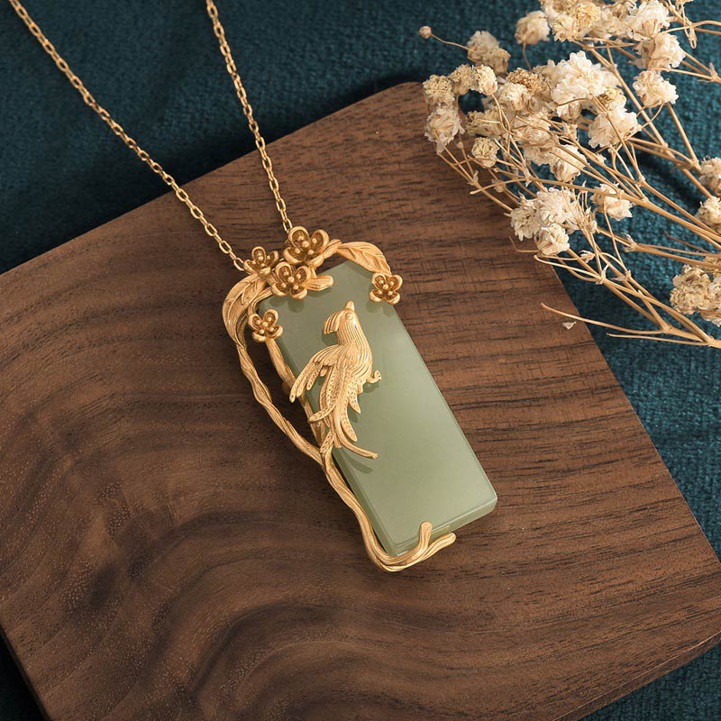Natural Green Aventurine Balance Necklace Pendant - image 2
