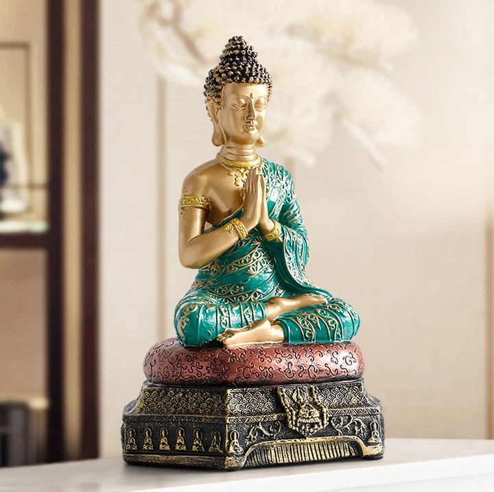 Buddha Stones Buddha Compassion Resin Statue Decoration - image 2
