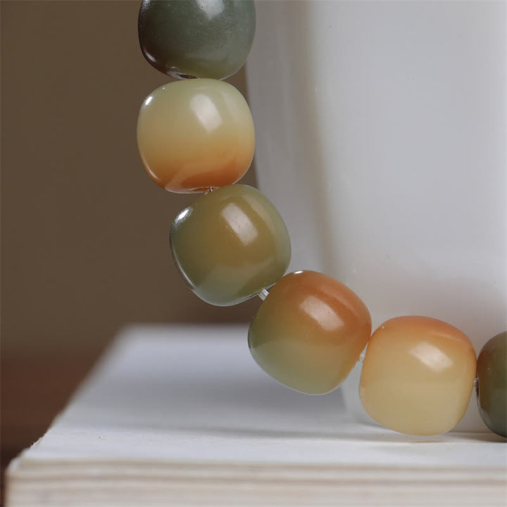 Buddha Stones Colorful Bodhi Seed Peace Wisdom Bracelet - image 4