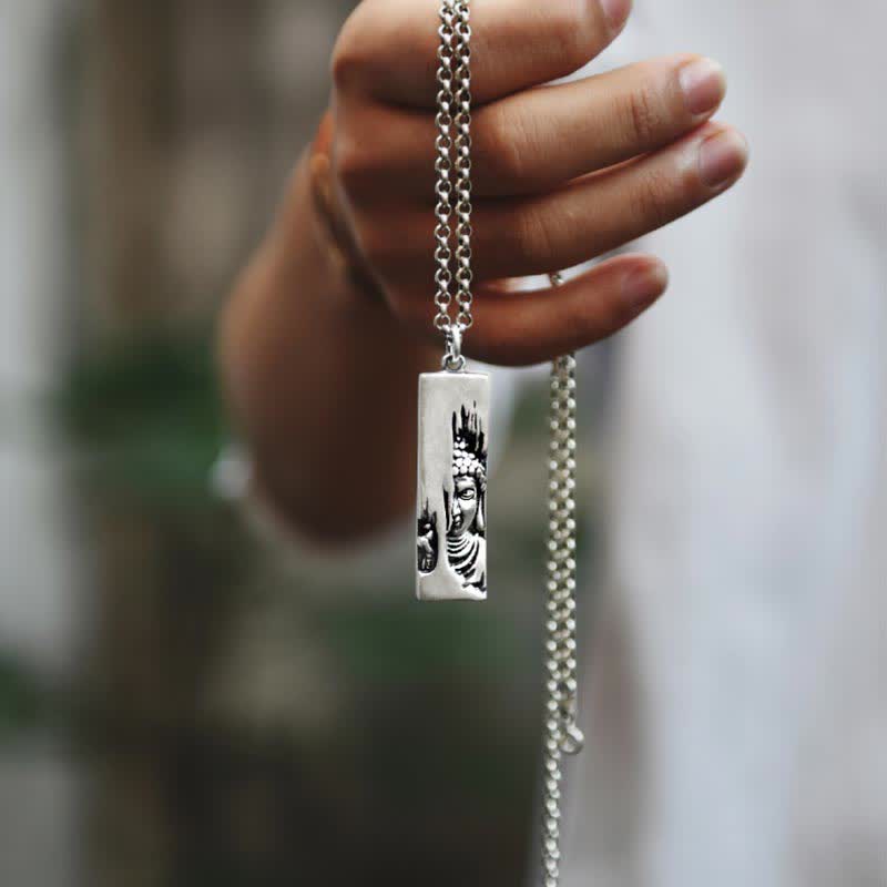 Buddha Stones Tathagata Buddha Strength Protection Amulet Lucky Pendant Necklace - image 8