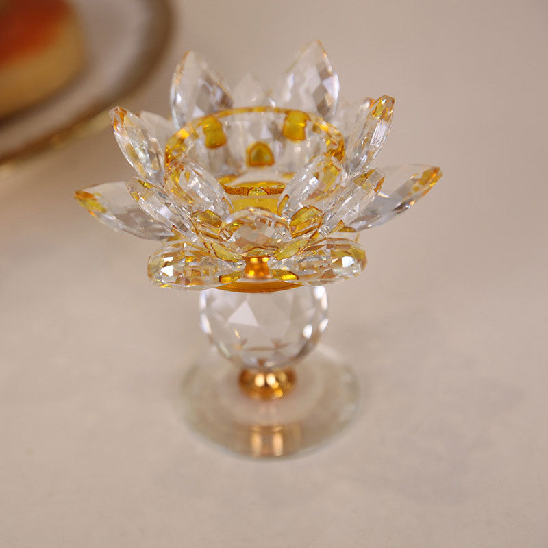 Tibetan Lotus Candlestick Ornament - image 13