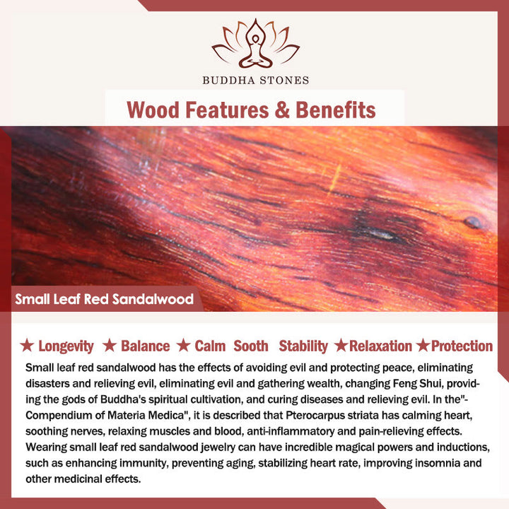 Small Leaf Red Sandalwood Green Sandalwood Lovely Bunny Relaxation Massage Comb - image 5