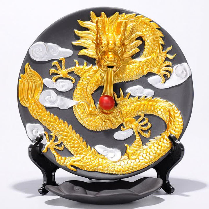 Dragon Ceramic Backflow Smoke Fountain Meditation Incense Burner - image 3