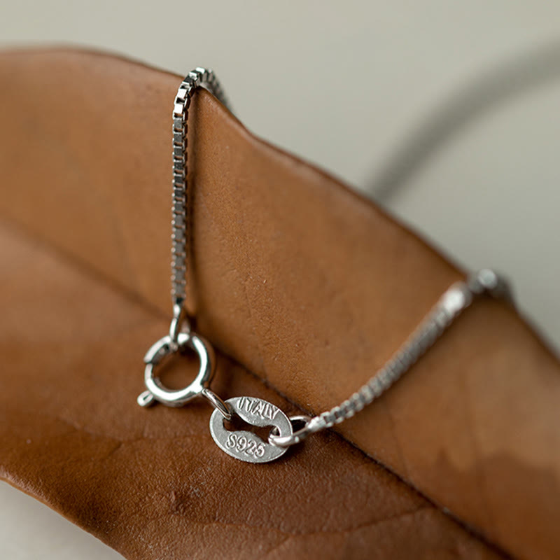 Buddha Stones 999 Sterling Silver Peace And Joy Fu Character Luck Fortune 925 Sterling Silver Chain Necklace Pendant - image 3