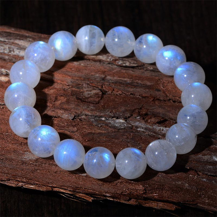 Buddha Stones Natural Moonstone Prosperity Bracelet - image 2