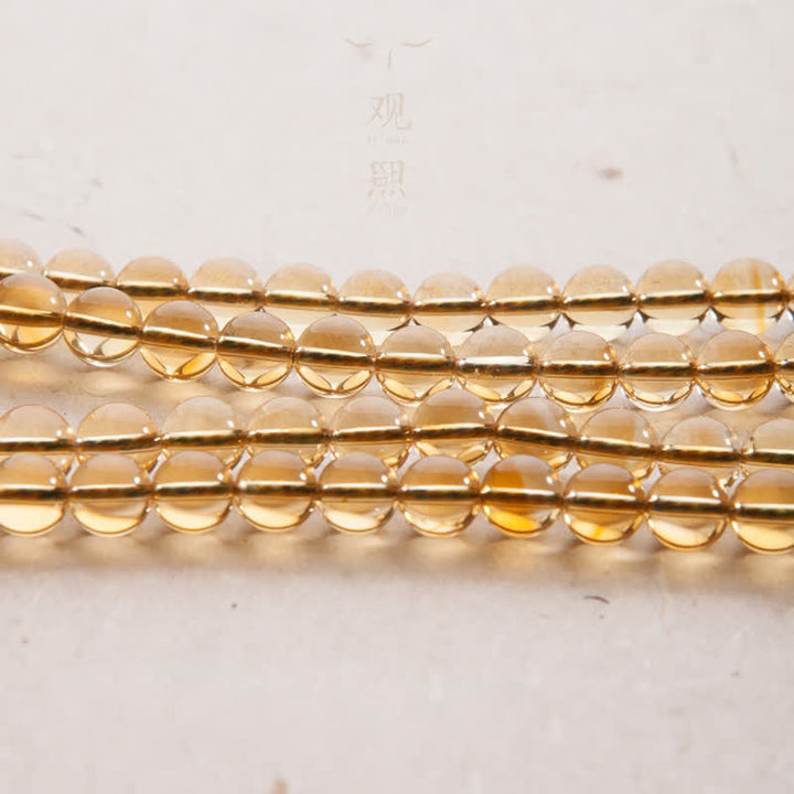 Buddha Stones 108 Mala Beads 925 Sterling Silver Citrine Sandalwood Turquoise Protection Prosperity Bracelet - image 13