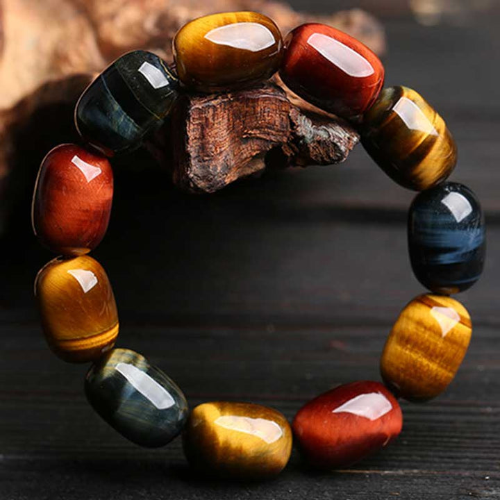 Buddha Stones Natural Tiger Eye Healing Protection Bracelet - Tiger Eye - image 0