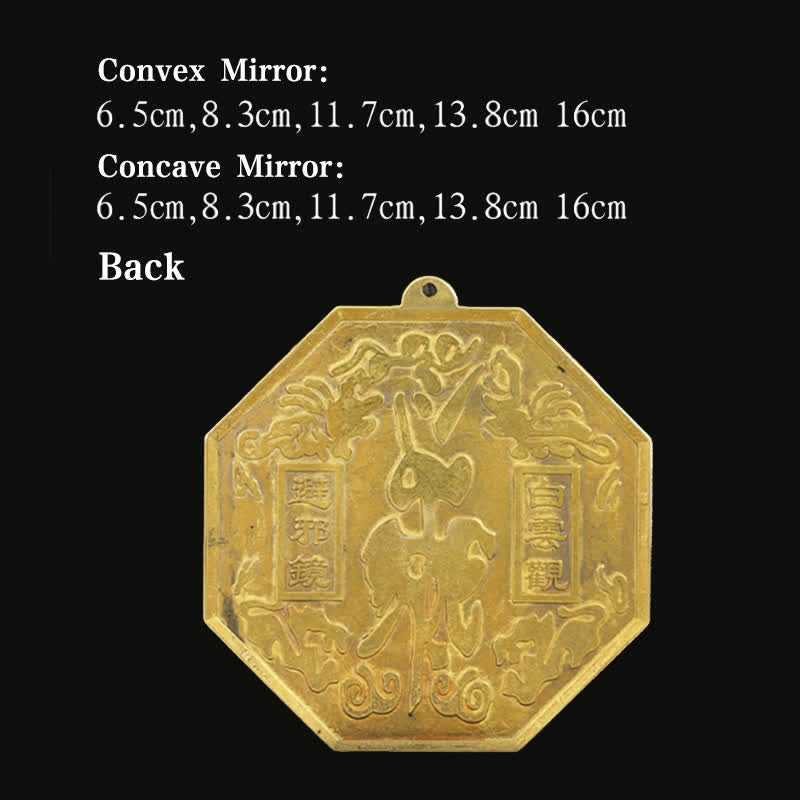 Buddha Stones Feng Shui Bagua Map Copper Balance Energy Map - image 13