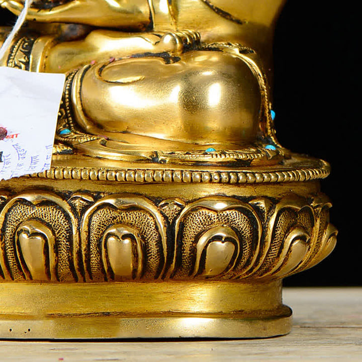 Buddha Shakyamuni Compassion Copper Statue Decoration - image 9