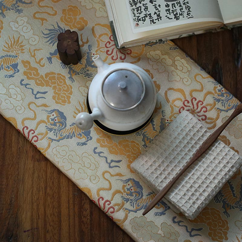 Elegant Floral Brocade Pattern Cup Mat Tea Cup Coaster - image 8