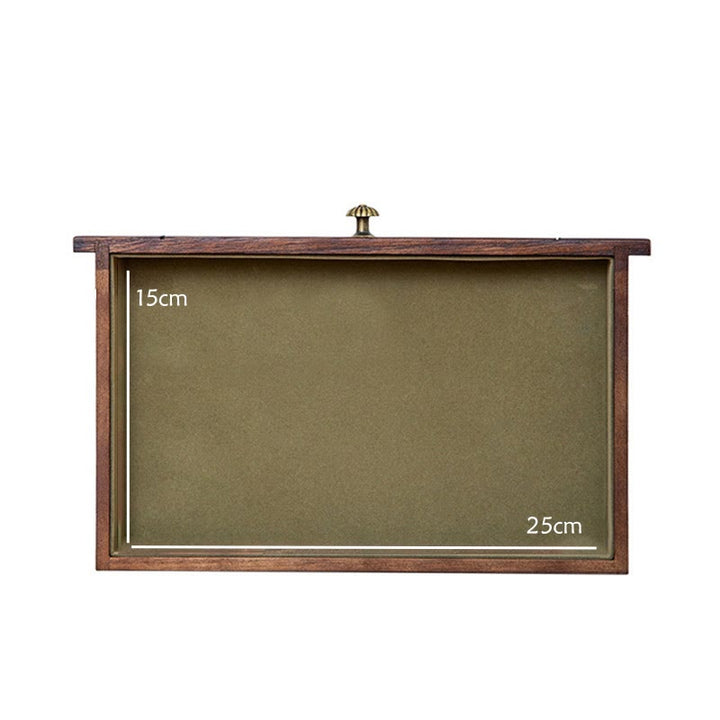 Buddha Stones Retro Solid Wood Jewelry Box Four-Layer Wooden Jewelry Storage Box - image 10