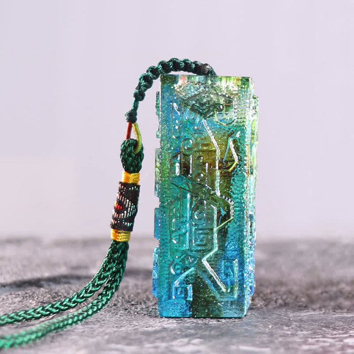 Feng Shui Handmade Liuli Crystal Art Piece Home Office Decoration - image 0