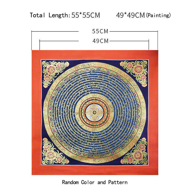 Buddha Stones Tibetan Handmade Thangka Painting Spiritual Blessing Blind Box Random Color Pattern - image 13