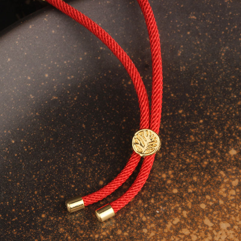 Buddha Stones Colorful Zircon Copper Wealth Luck Rotation Bracelet Necklace Pendant - image 19