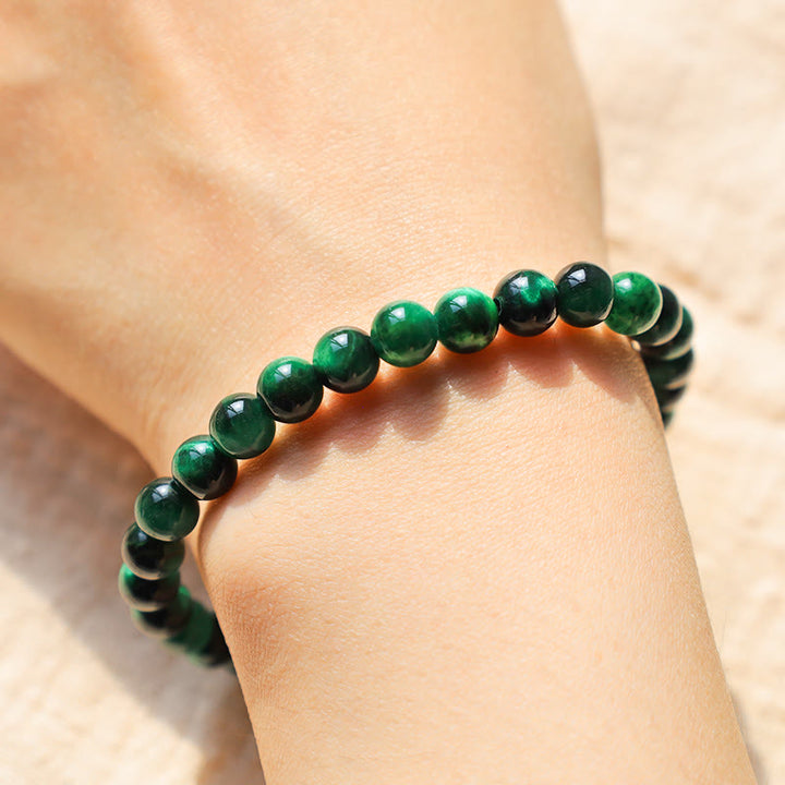 Buddha Stones Tiger Eye Growth Healing Energy Bracelet - image 4