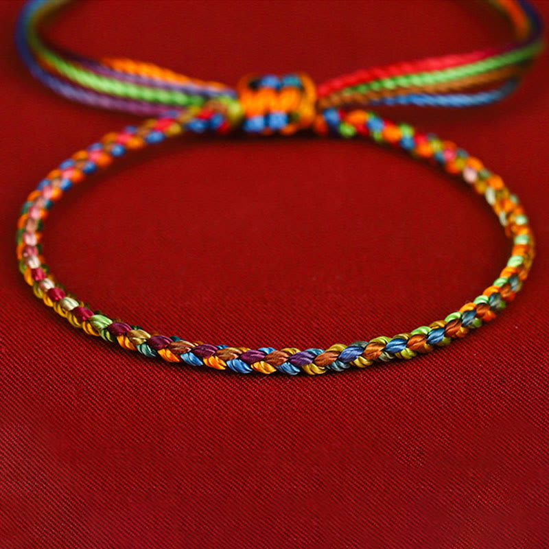 Buddha Stones "May all your wishes come true" Lucky Multicolored Bracelet - image 10